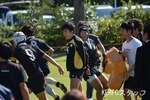 試合前